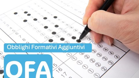 obblighi formativi aggiuntivi OFA