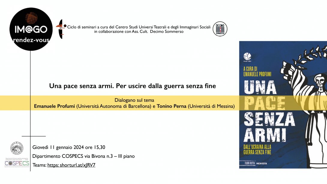 Una pace senza armi. Per uscire dalla guerra senza fine