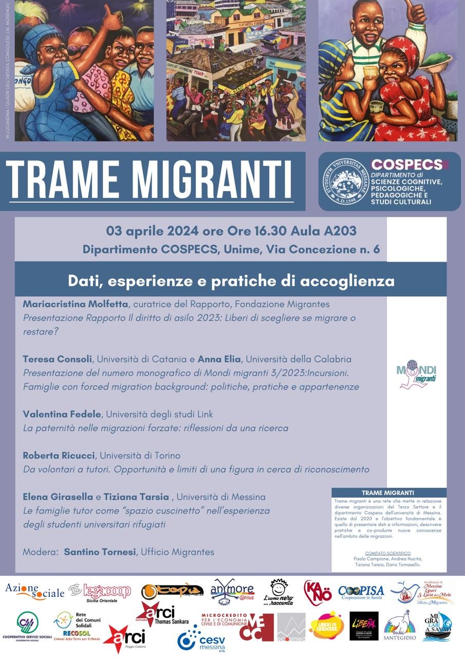 trame migranti 3 aprile