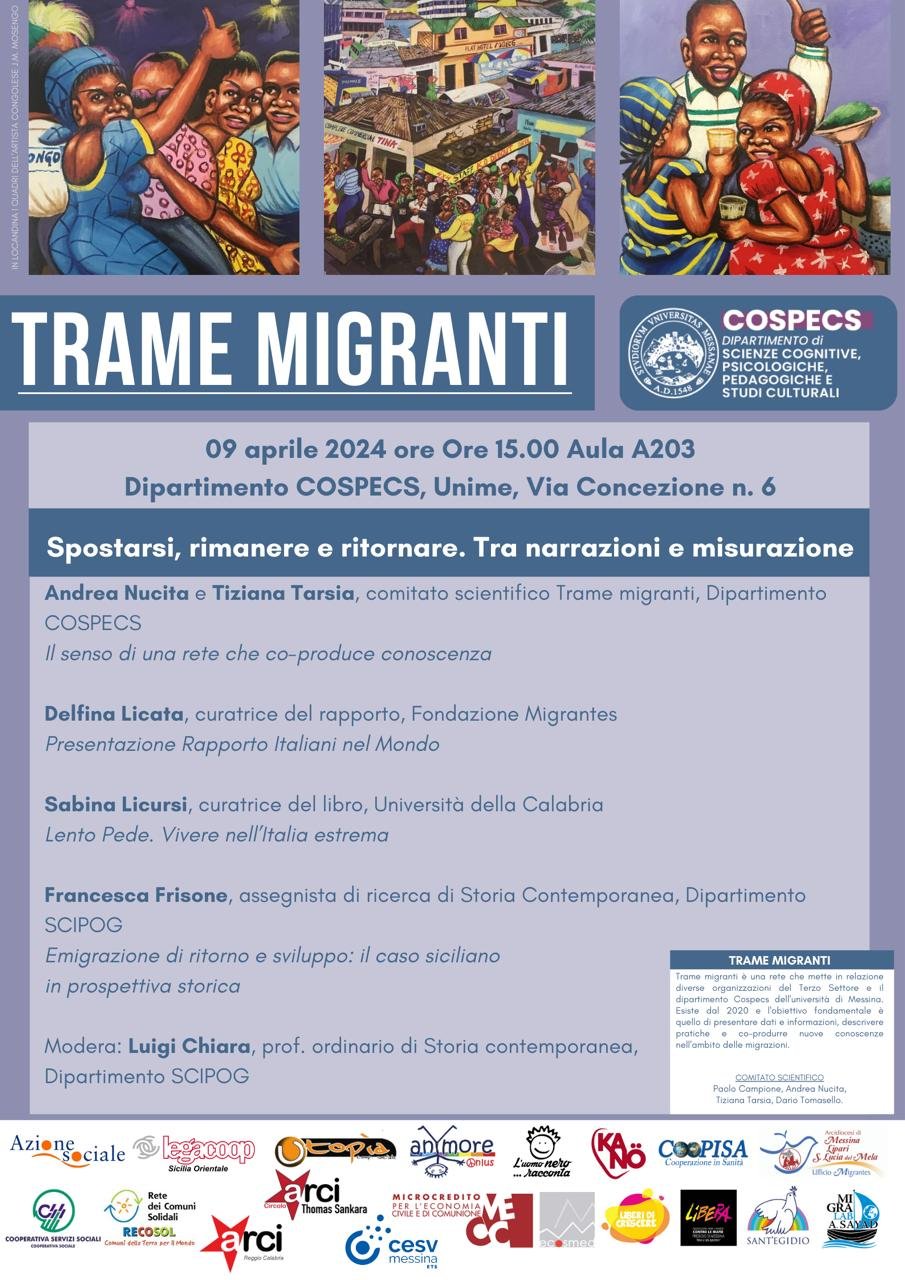 trame migranti 9 aprile