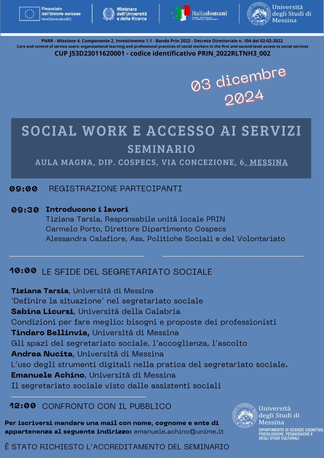 Social work e accesso ai servizi