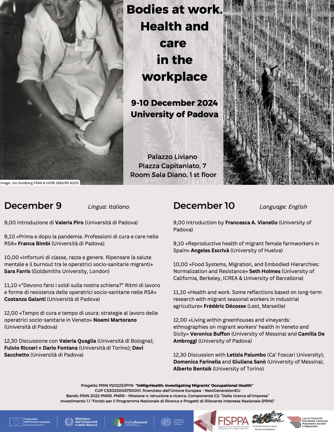 Bodies at work conference