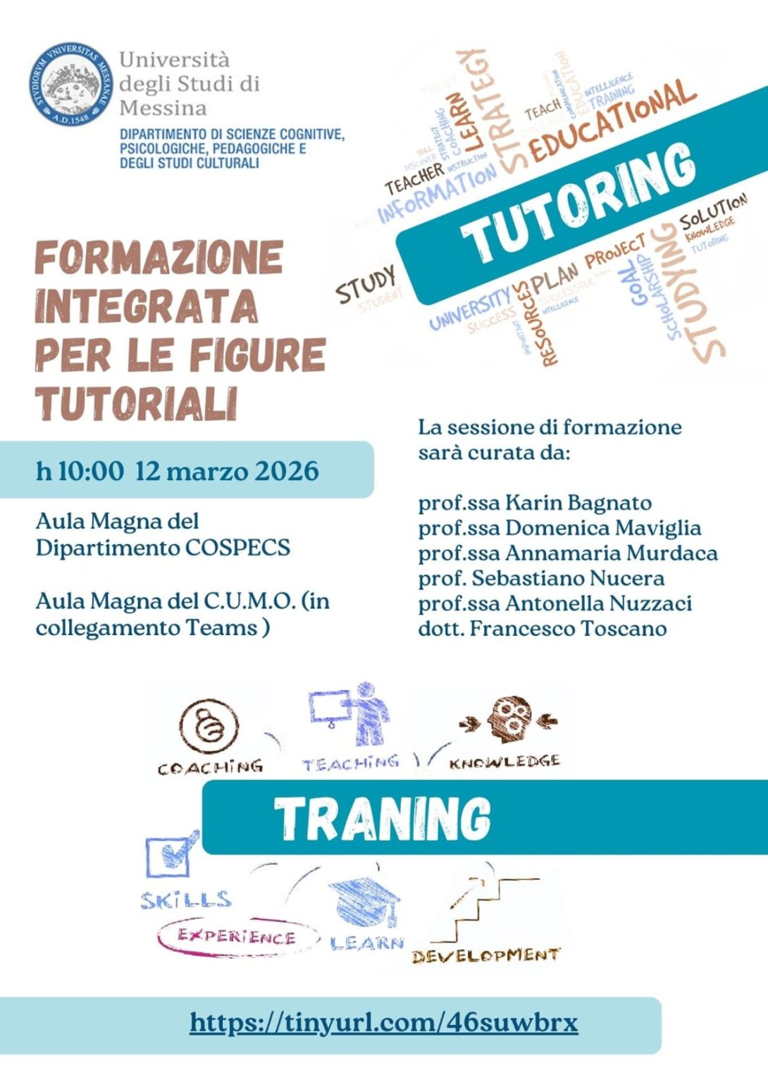 Locandina Formazione 12 Marzo