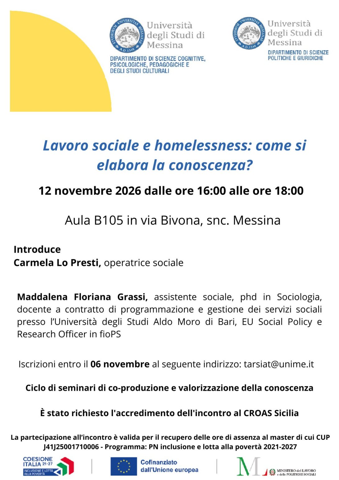 Locandina 12 nov 2026